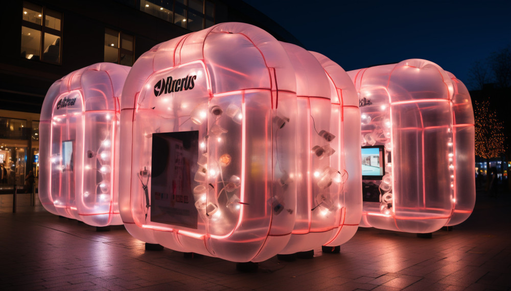Science/High-Tech - Le futur de la publicité gonflable : prédictions et innovations