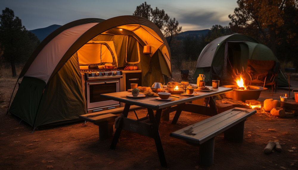 Divers - Les vacances en camping