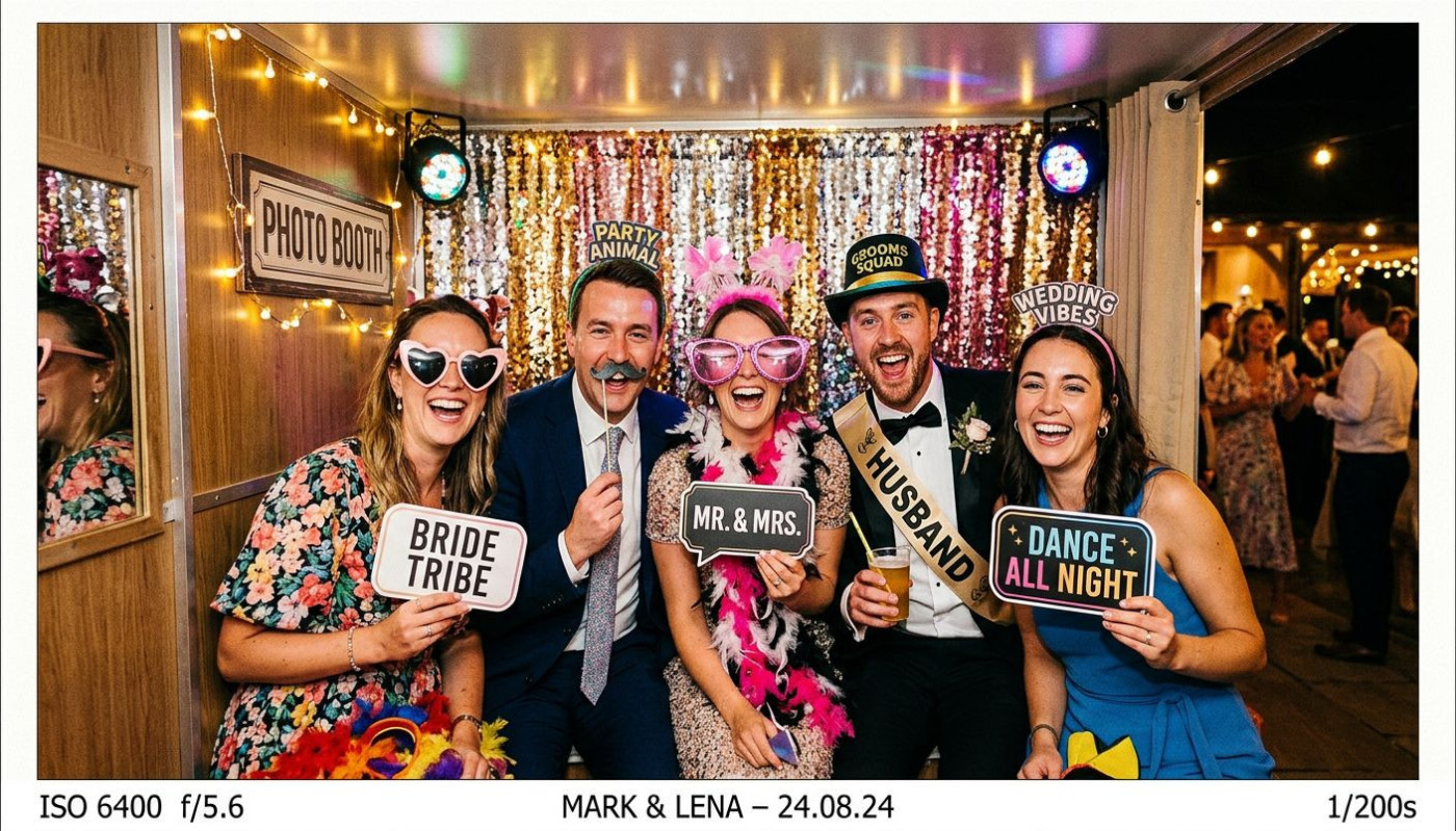 Maximiser l'ambiance à votre cérémonie avec un photobooth